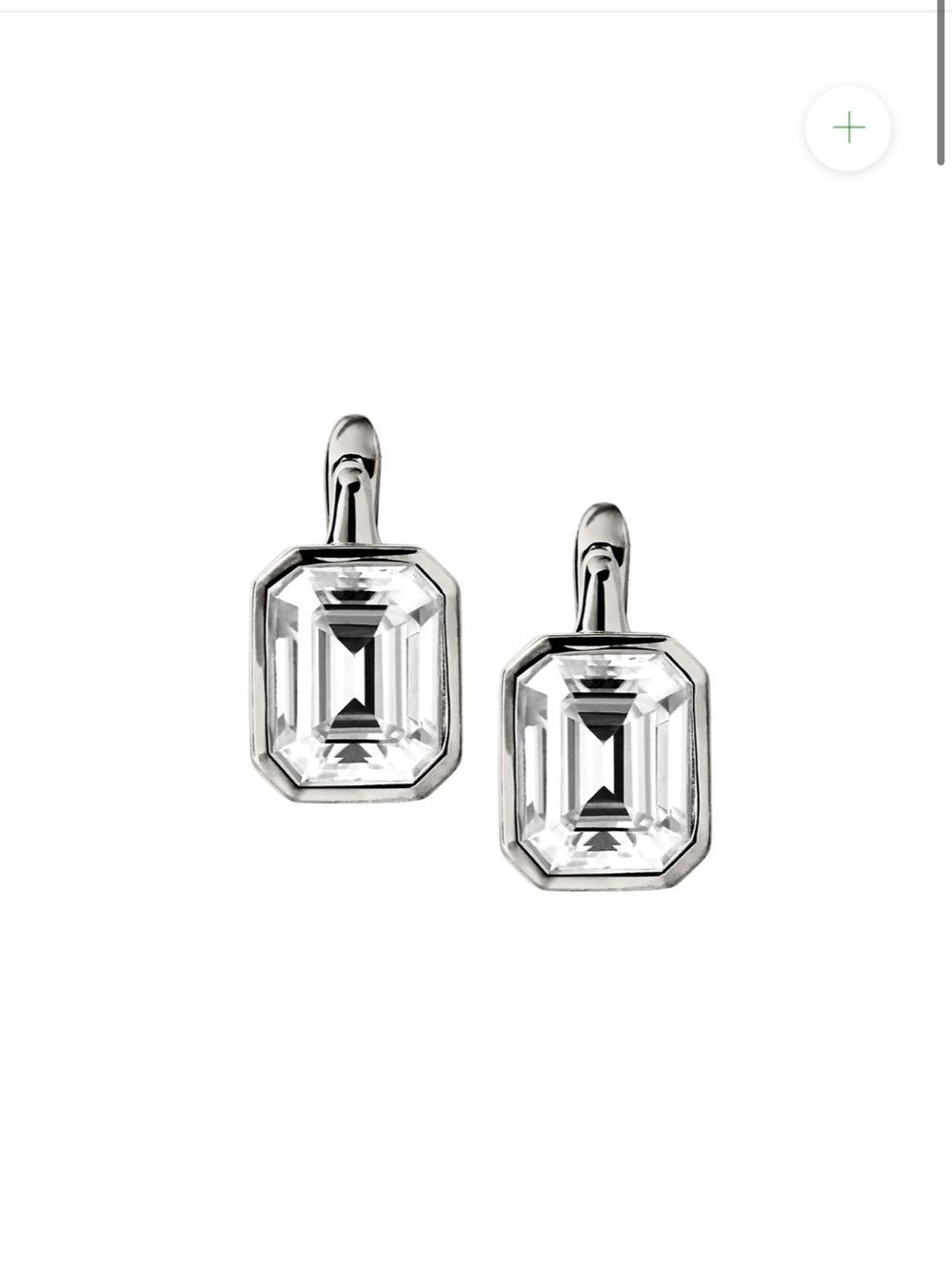 The Odette Dorsey Earrings in Moissanite